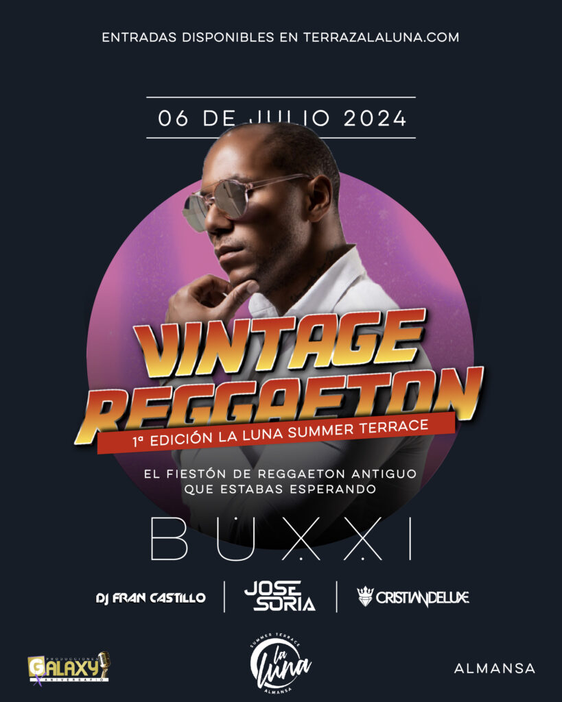 BUXXY 1ª EDICIÓN VINTAGE REGGAETON